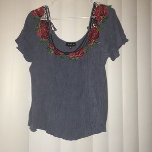 Off shoulder blouse